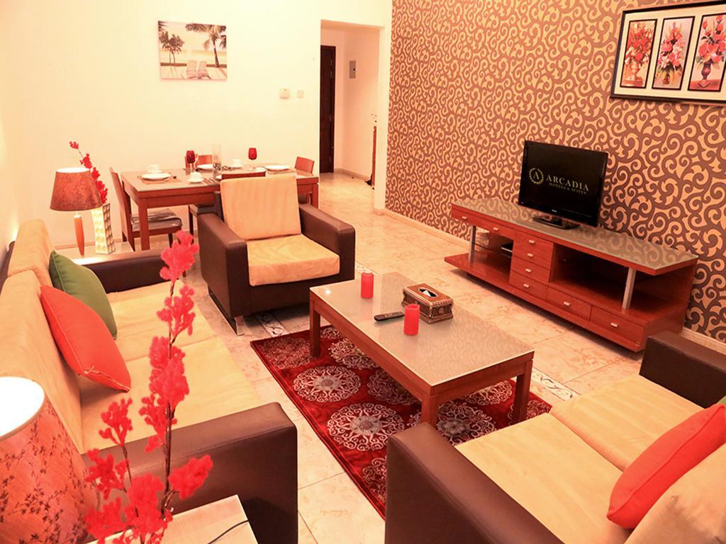 Arcadia Hotel Suites Sharjah Exteriör bild